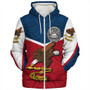 American Samoa Sherpa Hoodie Samoa Tribal Flag Sport Style