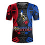 Philippines Filipinos Custom Personalised Rugby Jersey Tattoo Style