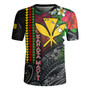 Hawaii Custom Personalised Rugby Jersey Hibiscus And Plumeria With Palm Branches Vintage Style