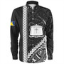 Tokelau Long Sleeve Shirt Tribal Polynesian Coat Of Arms