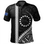 Cook Islands Polo Shirt Tribal Polynesian Coat Of Arms