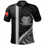 Papua New Guinea Polo Shirt Tribal Melanesian Coat Of Arms