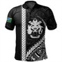 Solomon Islands Polo Shirt Tribal Melanesian Coat Of Arms