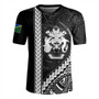 Solomon Islands Rugby Jersey Tribal Melanesian Coat Of Arms