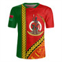 Vanuatu Rugby Jersey Tribal Melanesian Flag And Coat Of Arms