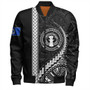 Northern Mariana Islands Bomber Jacket Tribal Micronesian Coat Of Arms