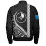 Yap State Bomber Jacket Tribal Micronesian Coat Of Arms