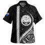 Marshall Islands Hawaiian Shirt Tribal Micronesian Coat Of Arms