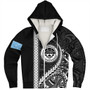 Federated States Of Micronesia Sherpa Hoodie Tribal Micronesian Coat Of Arms