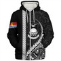 Kiribati Sherpa Hoodie Tribal Micronesian Coat Of Arms