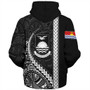 Kiribati Sherpa Hoodie Tribal Micronesian Coat Of Arms