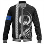 Pohnpei State Baseball Jacket Tribal Micronesian Coat Of Arms