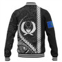 Pohnpei State Baseball Jacket Tribal Micronesian Coat Of Arms