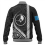 Yap State Baseball Jacket Tribal Micronesian Coat Of Arms