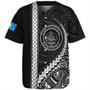 Palau Baseball Shirt Tribal Micronesian Coat Of Arms