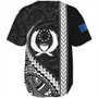 Pohnpei State Baseball Shirt Tribal Micronesian Coat Of Arms