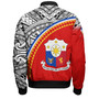 Philippines Filipinos Custom Personalised Bomber Jacket Tribal Patterns Curve Style
