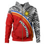 Philippines Filipinos Custom Personalised Hoodie Tribal Patterns Curve Style