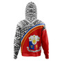 Philippines Filipinos Custom Personalised Hoodie Tribal Patterns Curve Style