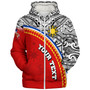 Philippines Filipinos Custom Personalised Sherpa Hoodie Tribal Patterns Curve Style