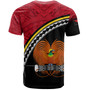 Papua New Guinea Custom Personalised T-Shirt Polynesian Tribal Patterns Curve Style