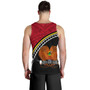 Papua New Guinea Custom Personalised Tank Top Polynesian Tribal Patterns Curve Style