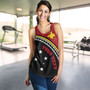 Papua New Guinea Custom Personalised Women Tank Polynesian Tribal Patterns Curve Style