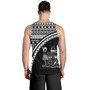 Fiji Custom Personalised Tank Top Fijian Kesakesa Masi Patterns Curve Style