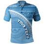 Federated States Of Micronesia Custom Personalised Polo Shirt Micronesia Tribal Patterns Curve Style