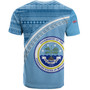 Federated States Of Micronesia Custom Personalised T-Shirt Micronesia Tribal Patterns Curve Style