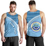 Federated States Of Micronesia Custom Personalised Tank Top Micronesia Tribal Patterns Curve Style