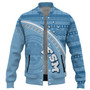 Federated States Of Micronesia Custom Personalised Baseball Jacket Micronesia Tribal Patterns Curve Style