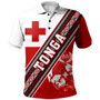 Tonga Polo Shirt Ngatu Flag And Coat Of Arms