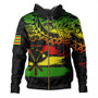 Hawaii Hoodie Kanaka Maoli Tribal Polynesian Grunge Flag