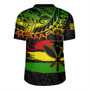 Hawaii Rugby Jersey Kanaka Maoli Tribal Polynesian Grunge Flag