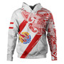 Tahiti Hoodie Tribal Traditional Flag