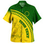 Cook Islands Custom Personalised Hawaiian Shirt Polynesian Tribal Patterns Curve Style