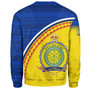 Niue Custom Personalised Sweatshirt Niue Patterns Hiapo Curve Style