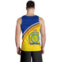 Niue Custom Personalised Tank Top Niue Patterns Hiapo Curve Style