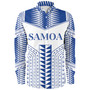 Samoa Custom Personalised Long Sleeve Shirt Manu Samoa