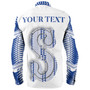 Samoa Custom Personalised Long Sleeve Shirt Manu Samoa