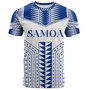 Manu Samoa Custom Personalised All Over T-Shirt - Samoa Tribal