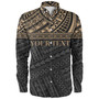 Polynesian Custom Personalised Long Sleeve Shirt Polynesian Tribal Patterns