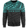 Polynesian Custom Personalised Sweatshirt Polynesian Tribal Patterns