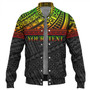 Polynesian Custom Personalised Baseball Jacket Polynesian Tribal Patterns