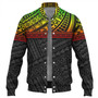 Polynesian Custom Personalised Baseball Jacket Polynesian Tribal Patterns