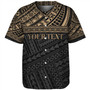 Polynesian Custom Personalised Baseball Shirt Polynesian Tribal Patterns