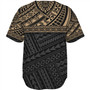 Polynesian Custom Personalised Baseball Shirt Polynesian Tribal Patterns