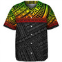 Polynesian Custom Personalised Baseball Shirt Polynesian Tribal Patterns