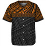 Polynesian Custom Personalised Baseball Shirt Polynesian Tribal Patterns
